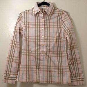 Burberry Women's Cotton Top CandyCheck Print